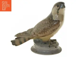 Porcelænsfalk figur fra Bing Og Grøndal (str. 18x20 cm)