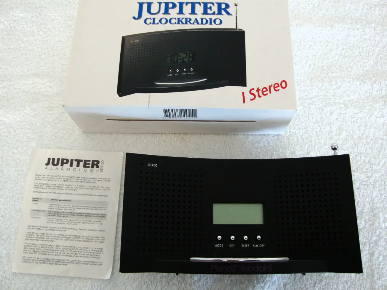Billede 1 - Plendil clockradio, Jupiter