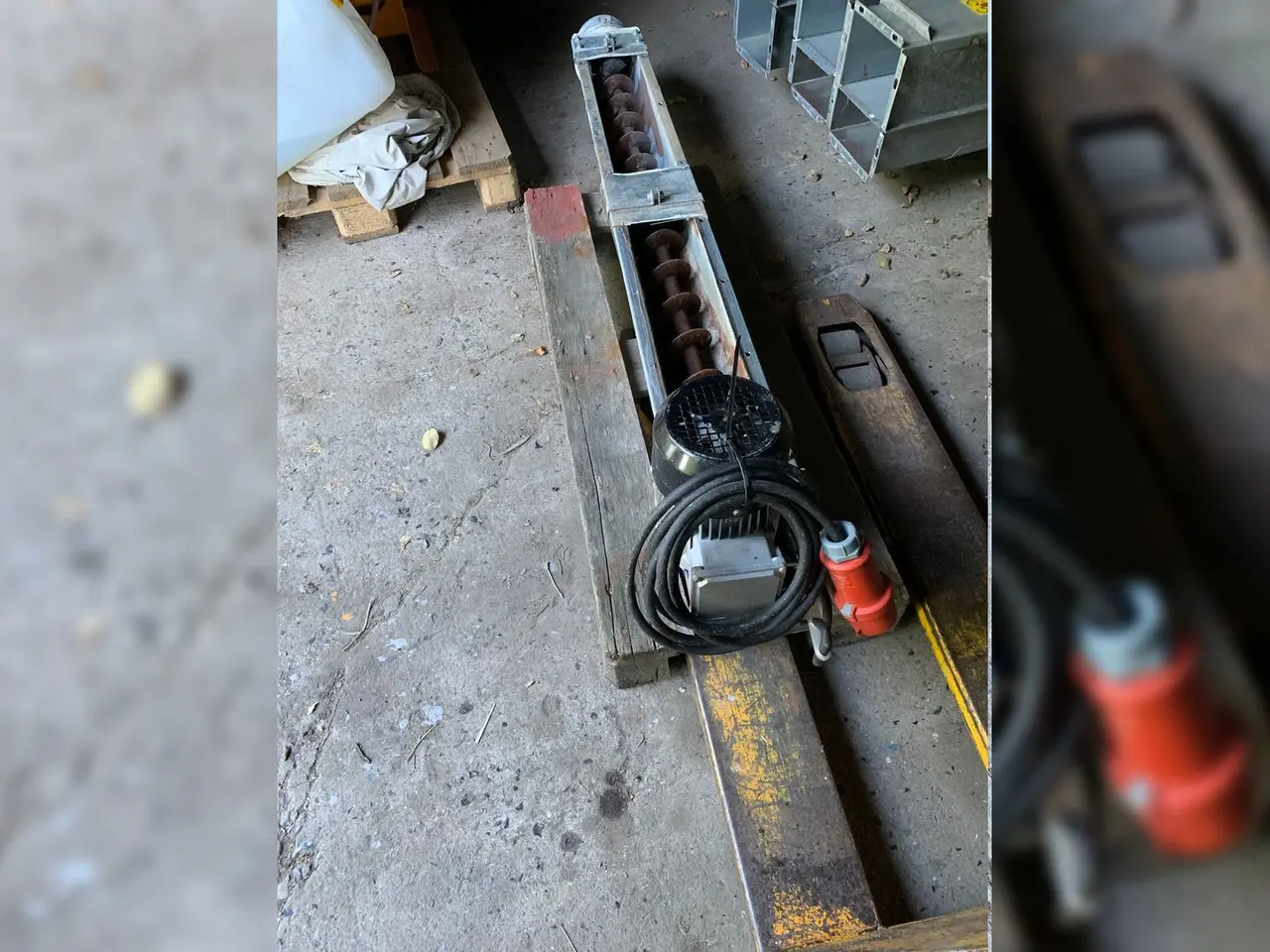 Billede 1 - Skiold Sneglerende type CN 230 Ø100 længde 155 med 1,5 kW Gearmotor