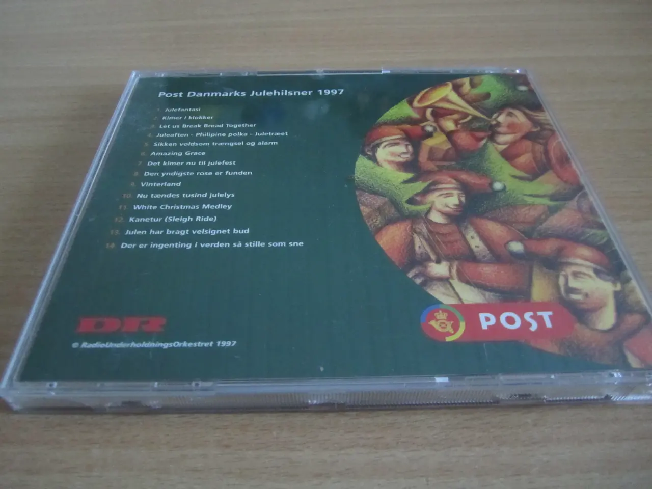 Billede 3 - POST DANMARKS JULEHILSNER. 1997. BYD.