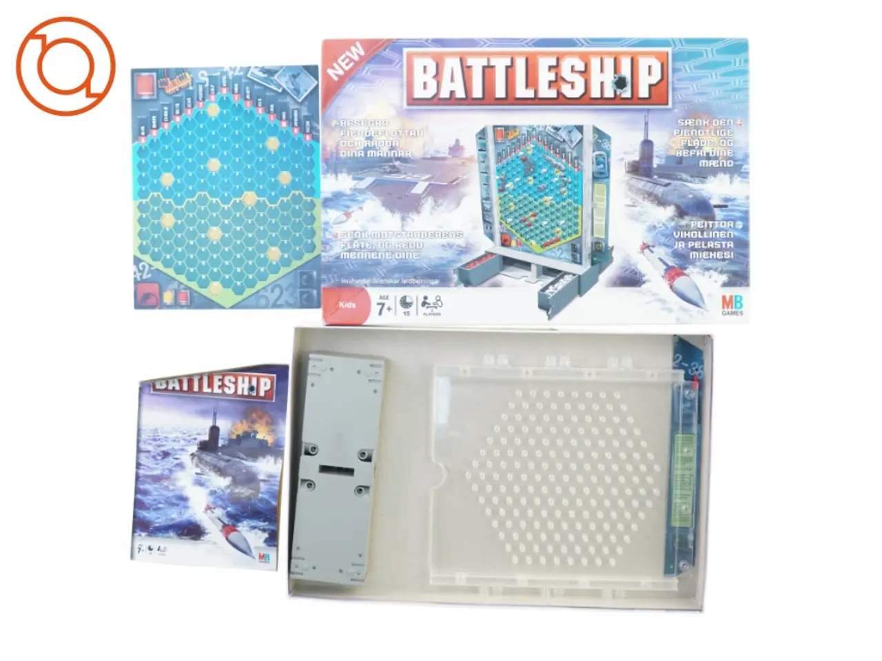 Billede 2 - Battleship fra Mb Games (str. 40 x 26 x 5 cm)