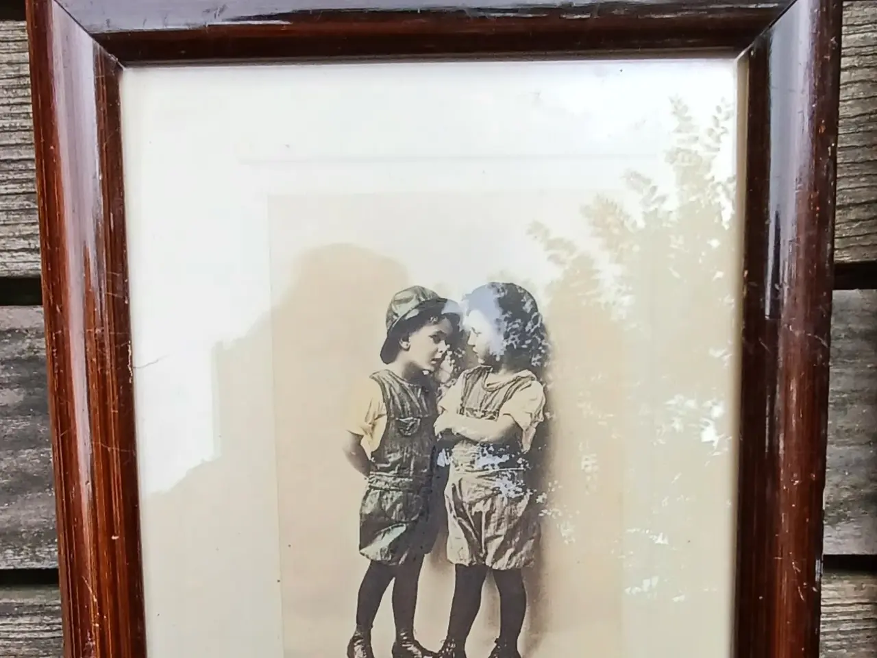 Billede 3 - Antikke billeder af børn. Fotokunst.