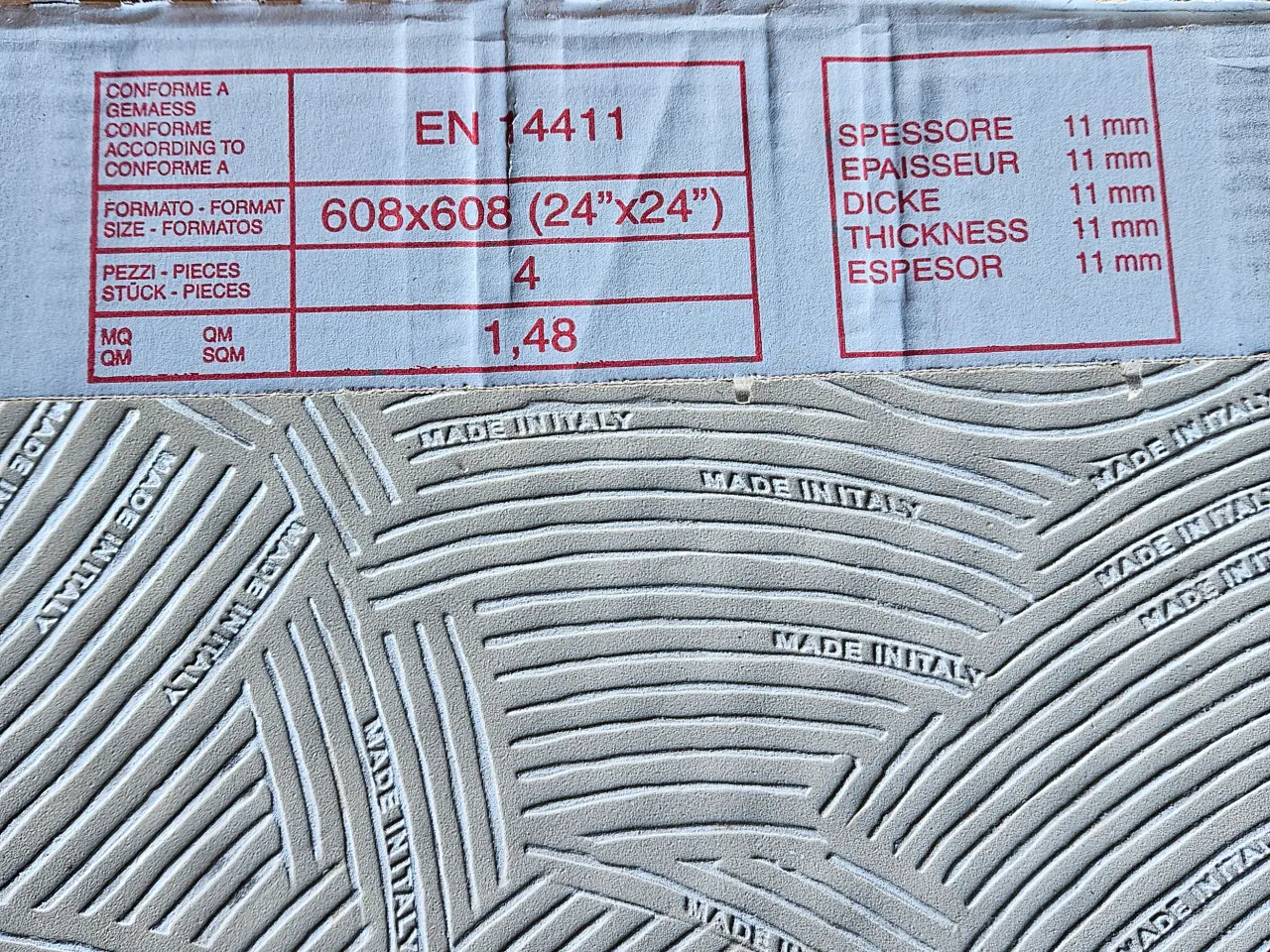 Billede 7 - Gulv- og vægklinke Beige 60x60 cm