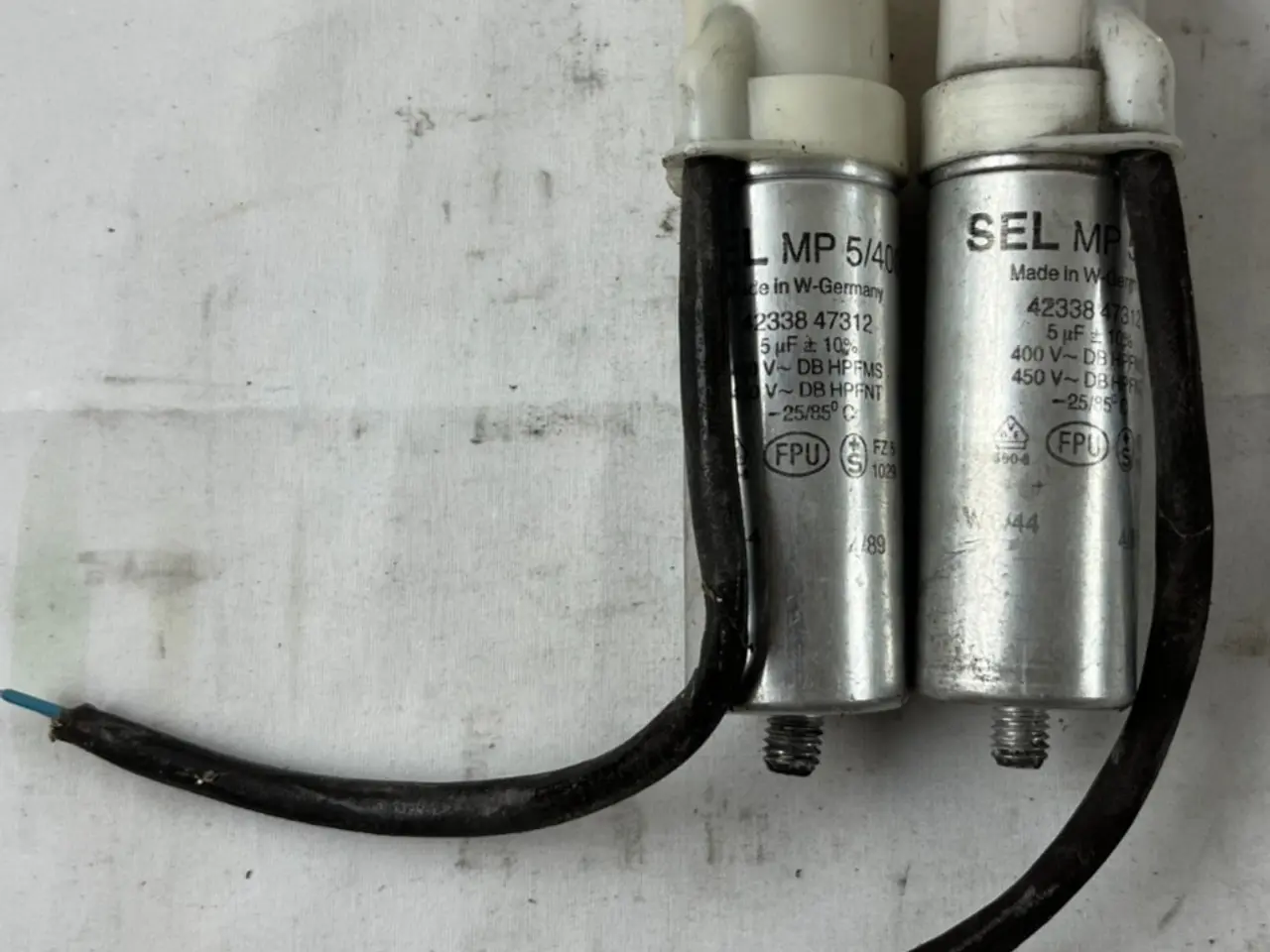 Billede 1 - SEL MP 5/400 5µF 400V–450V Motor Run Capacitors of
