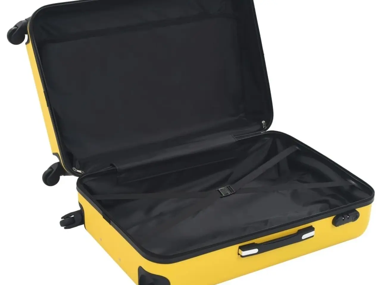 Billede 6 - Kuffertsæt i 3 dele hardcase ABS gul