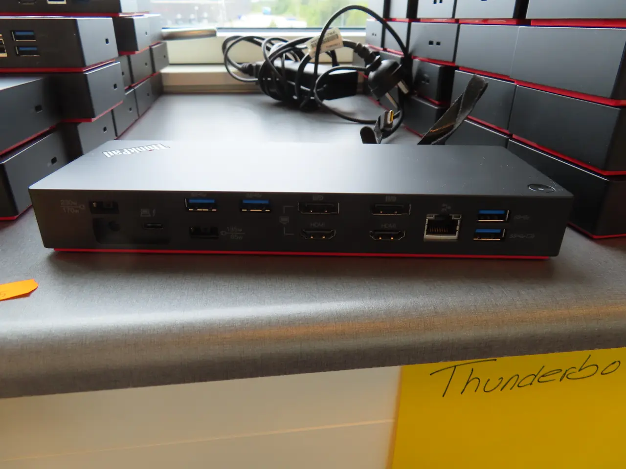 Billede 3 - Dockingstation LENOVO ThinkPad Thunderbolt 3 Dock Gen 2 med strømforsyning