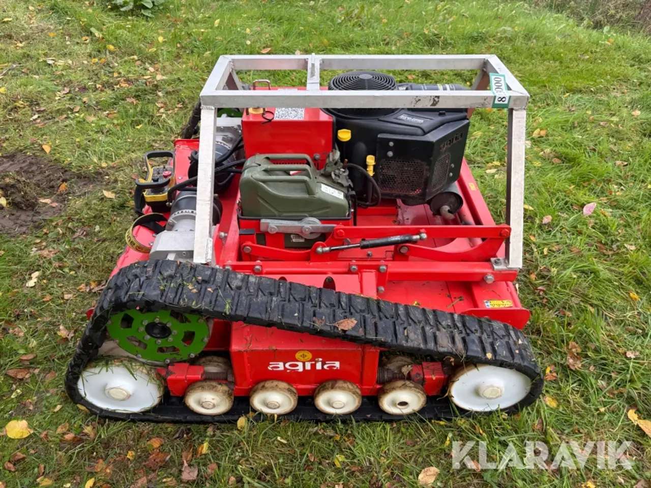 Billede 8 - Skrænteklipper med rotor Agria 9600 111