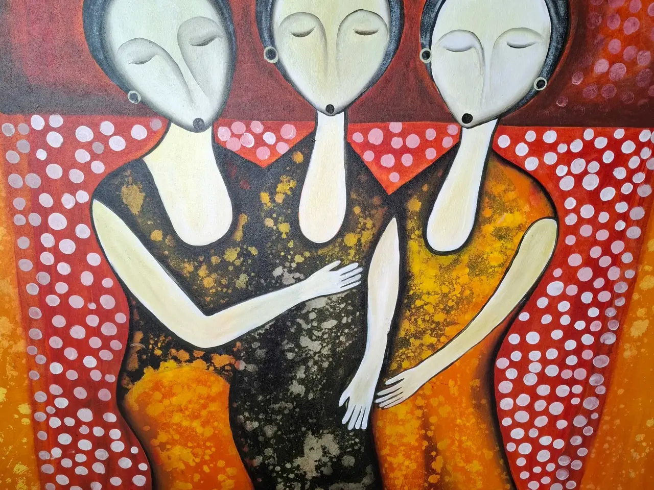 Billede 2 - Maleri 120x120 cm