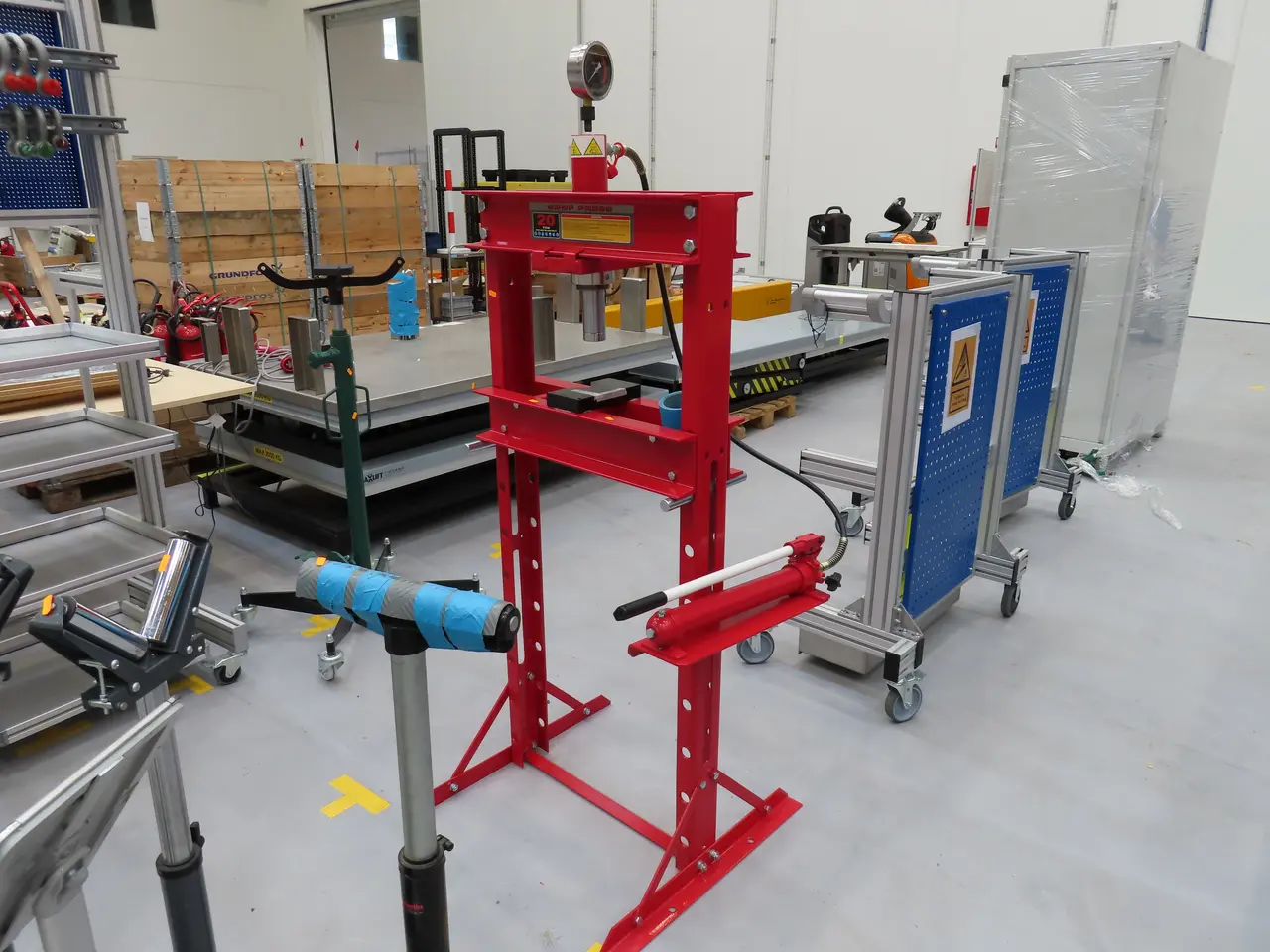 Billede 1 - Hydrauliskpresse SHOP PRESS