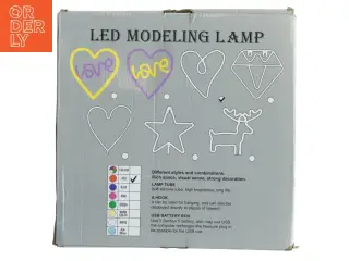 LED dekorationslampe (str. 32 x 28 cm)