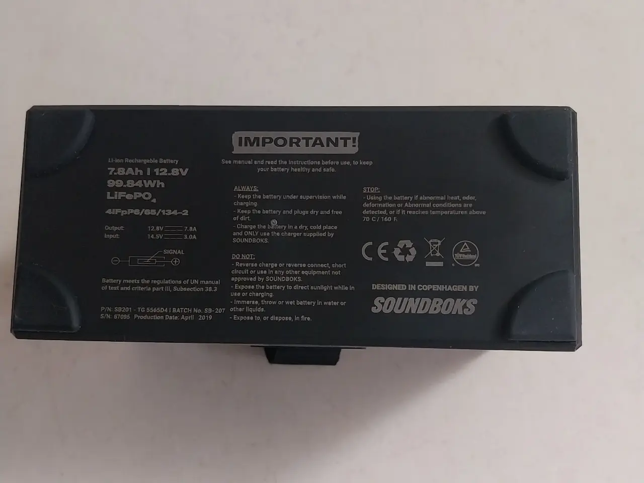Billede 2 - Batteri til soundboks