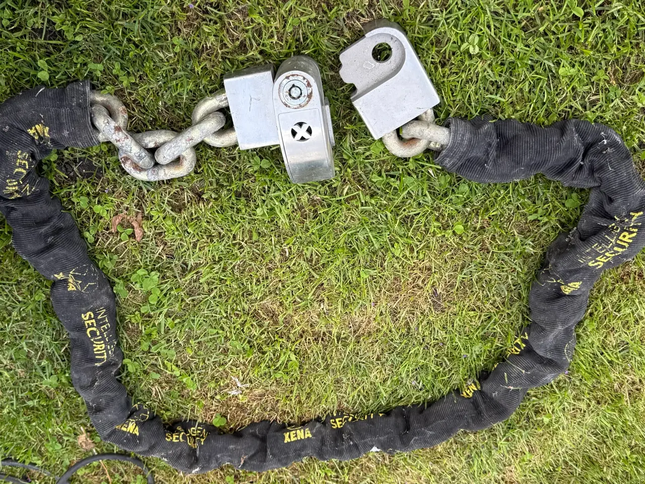 Billede 1 - Kraftig MC kæde. Tyk jenkæde
