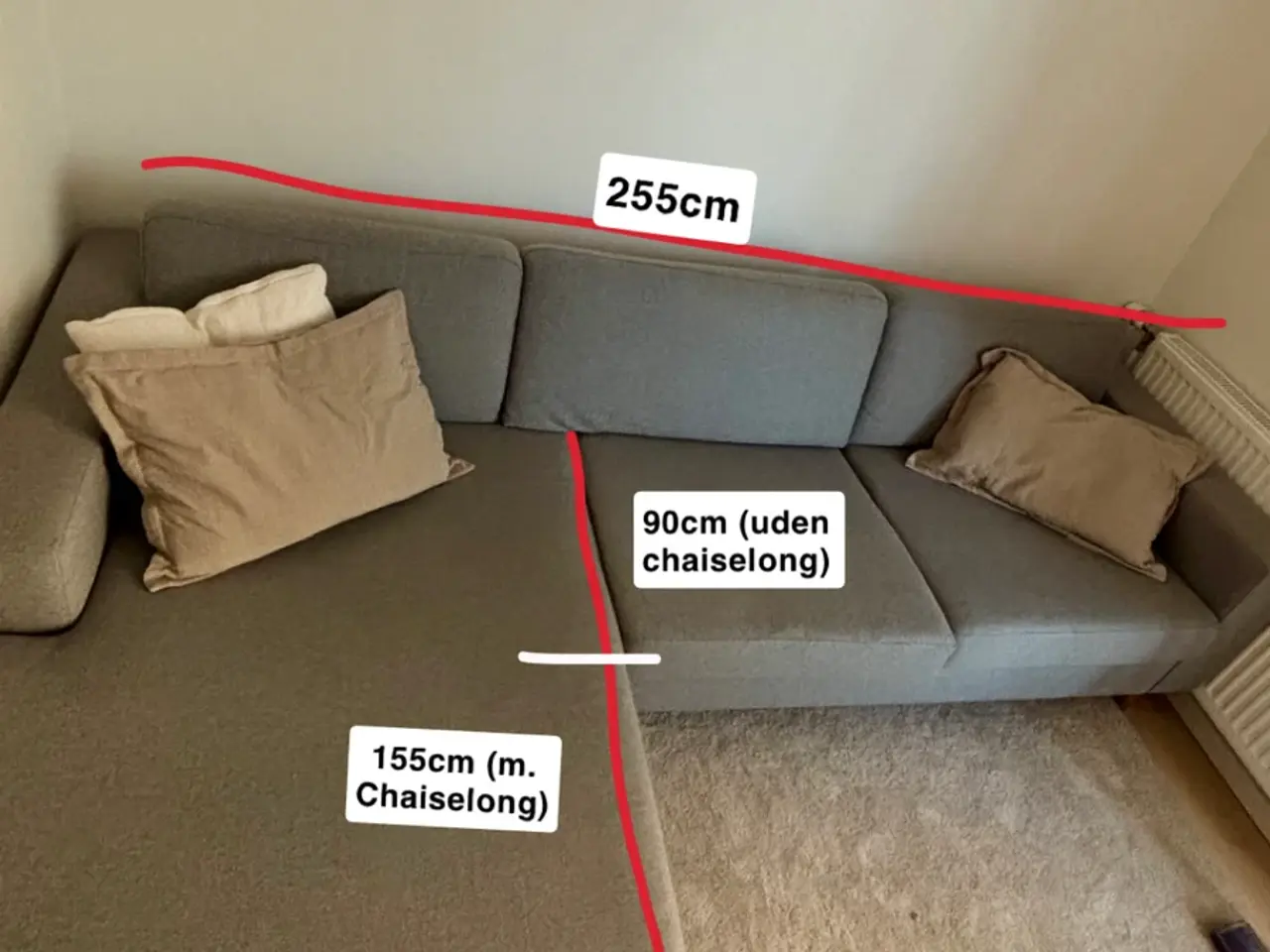 Billede 3 - Bolia Scandinavia Sofa m. Chaiselong (BYD)