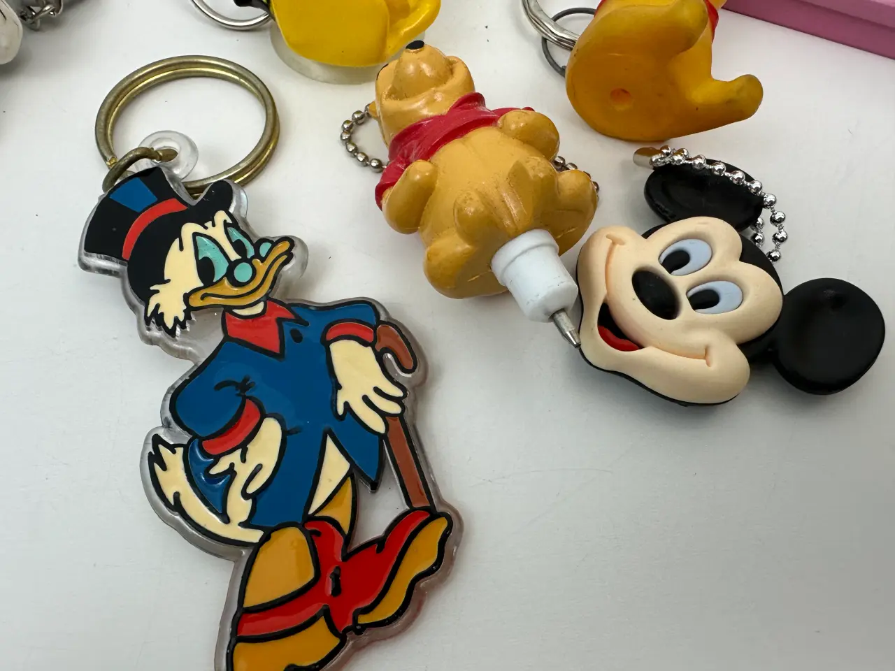 Billede 4 - Retro nøgleringe lot: 'Disney'