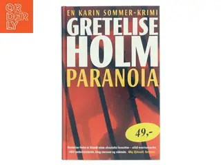 Paranoia af Gretelise Holm (Bog)
