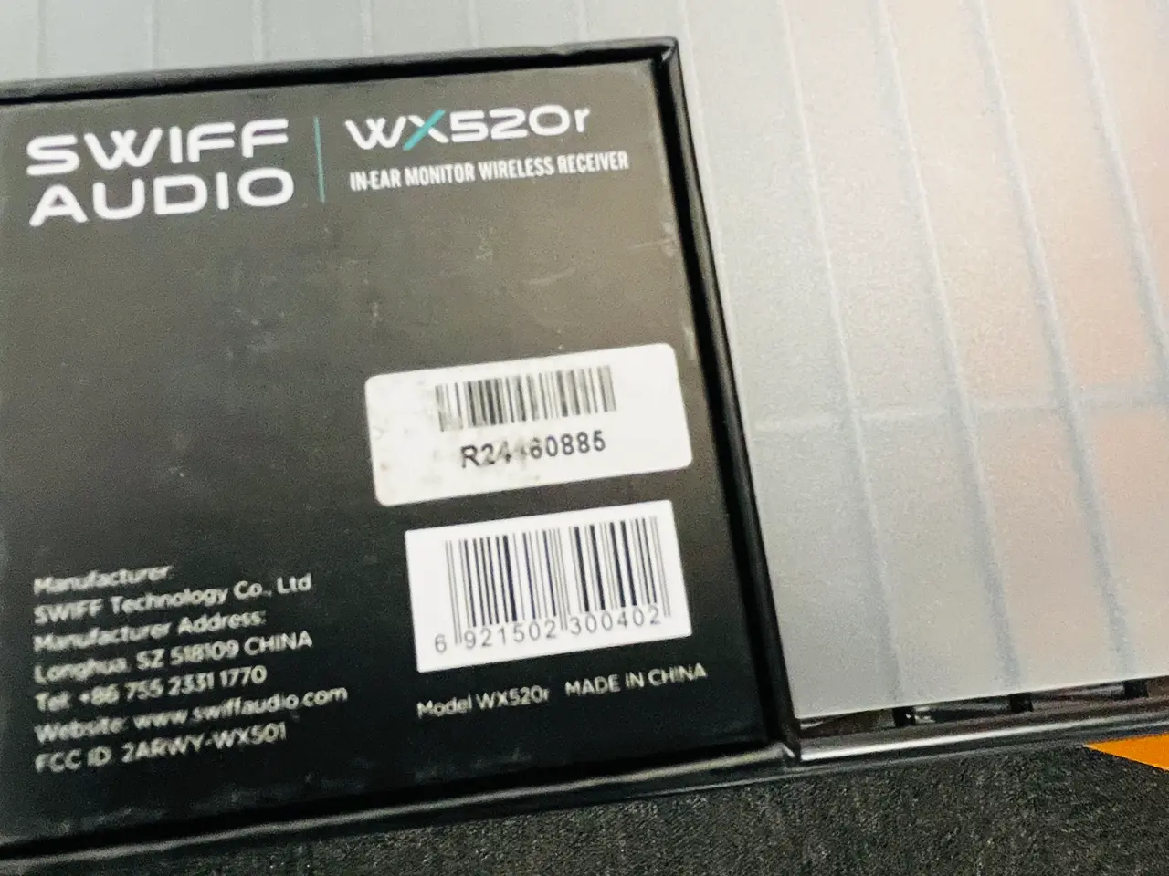 Billede 6 - 2 stk. in-ear monitor system samt input boks
