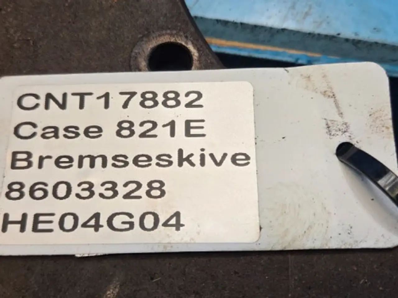 Billede 9 - Case 821E Bremseskive 8603328