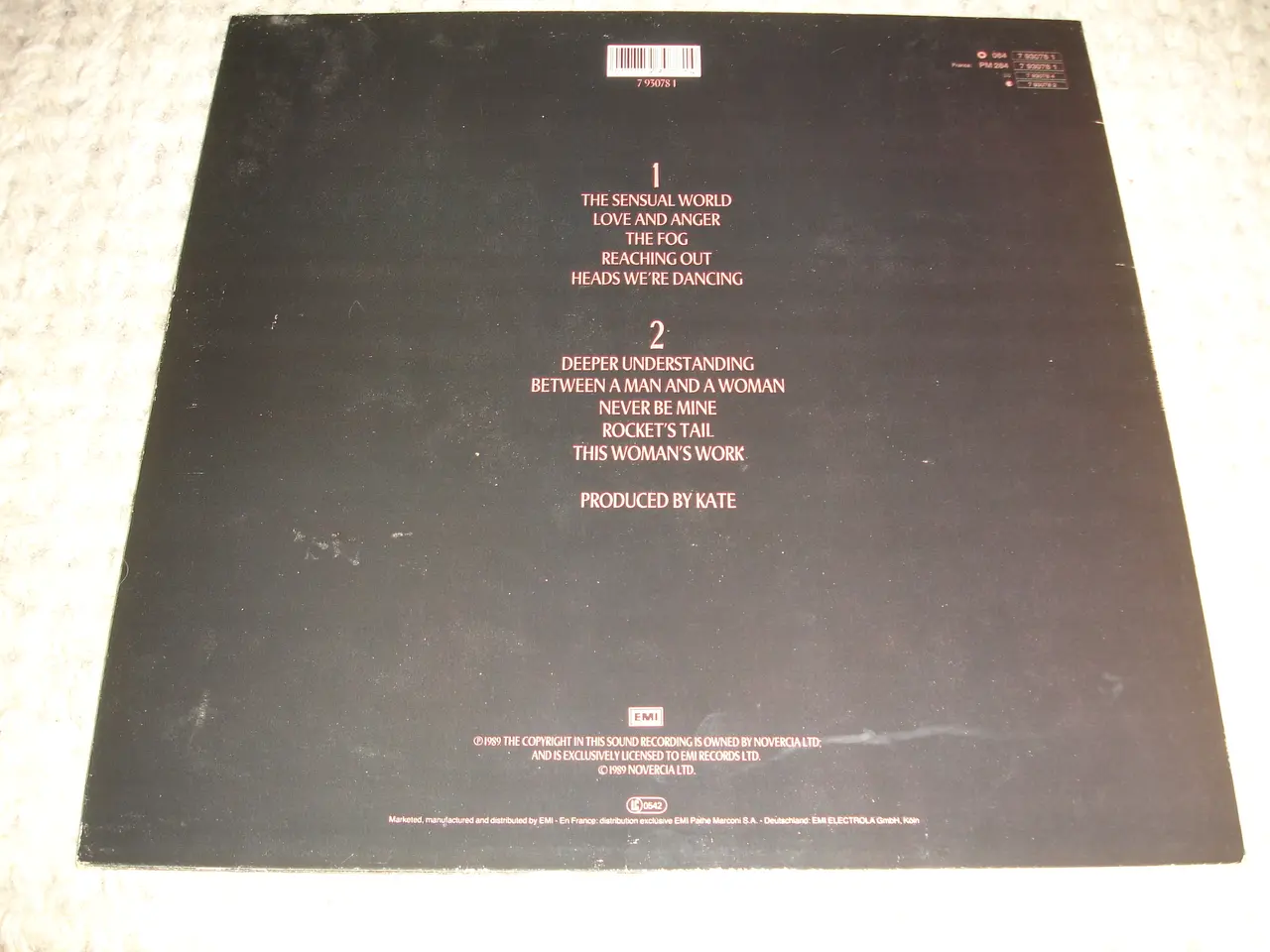 Billede 3 - (Sender gerne) Kate Bush – The Sensual World