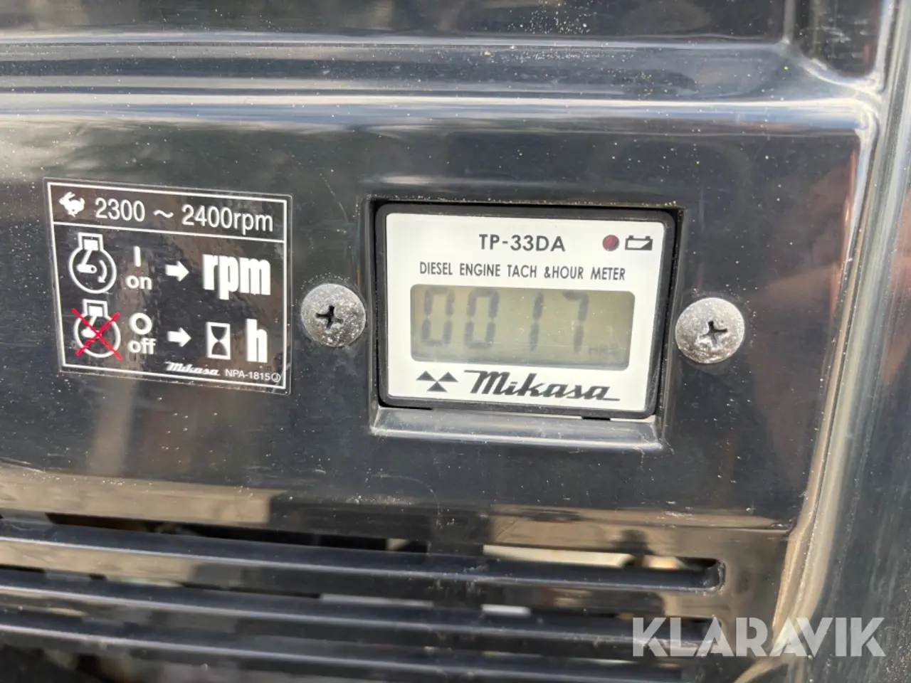 Billede 12 - Pladevibrator Mikasa MVH-408DSZ