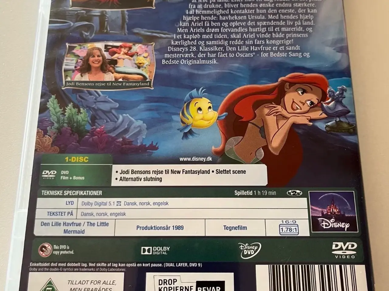 Billede 2 - Disney Den lille havfrue diamond edition