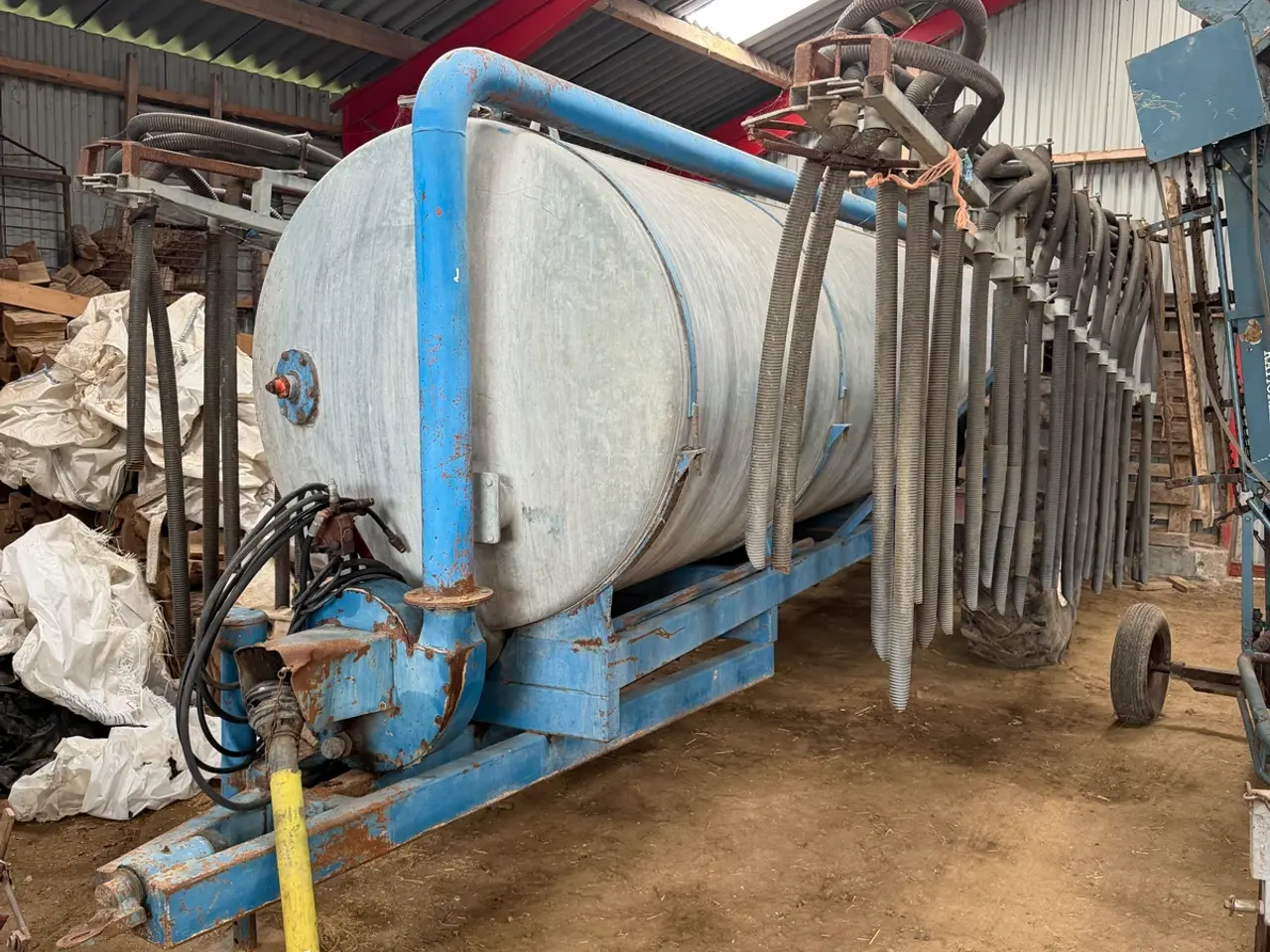 Billede 1 - 10 t gylle vogn med 18 m bum