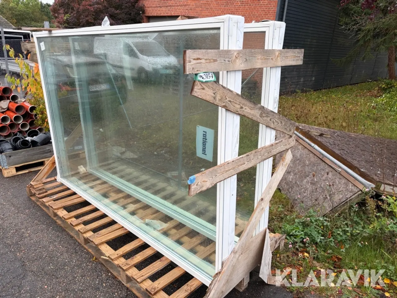 Billede 2 - Vinduer Rationel 265x173x12,5 cm - 2 styk