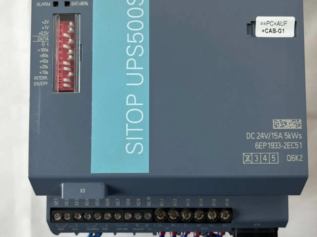 Billede 3 - Siemens SITOP UPS500S 6EP1933-2EC51 24V 15A UPS