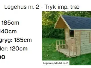 Legehuse & Sandkasse