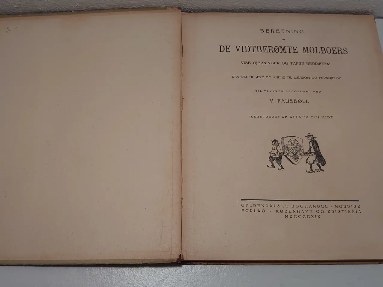 Billede 3 - Molboerne. 5. oplag 1919. ill Alfred Schmidt