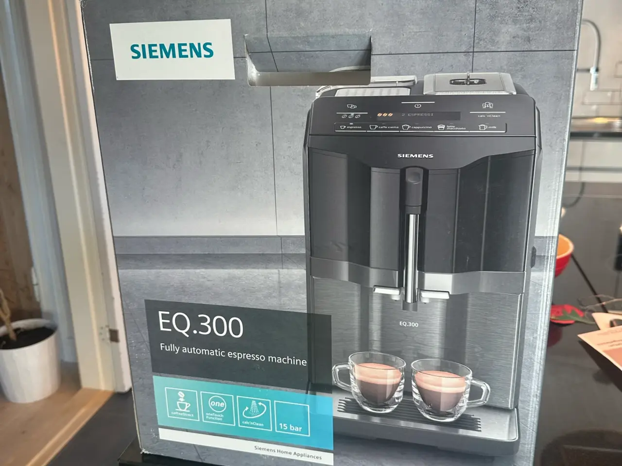 Billede 2 - Siemens EQ.300 fuldautomatisk espressomaskine