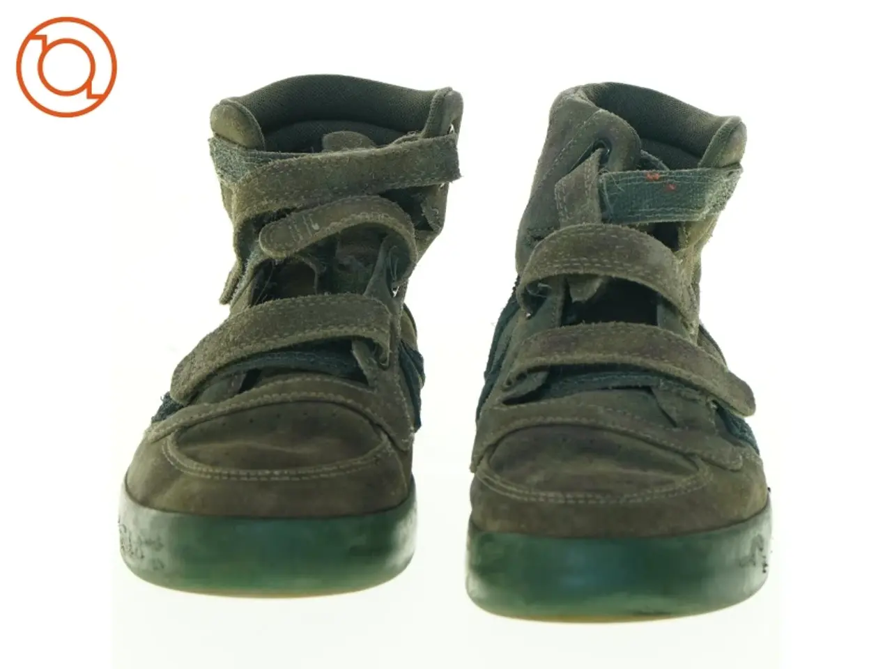 Billede 4 - Grønne sneakers med velcro fra Hummel (str. 34)