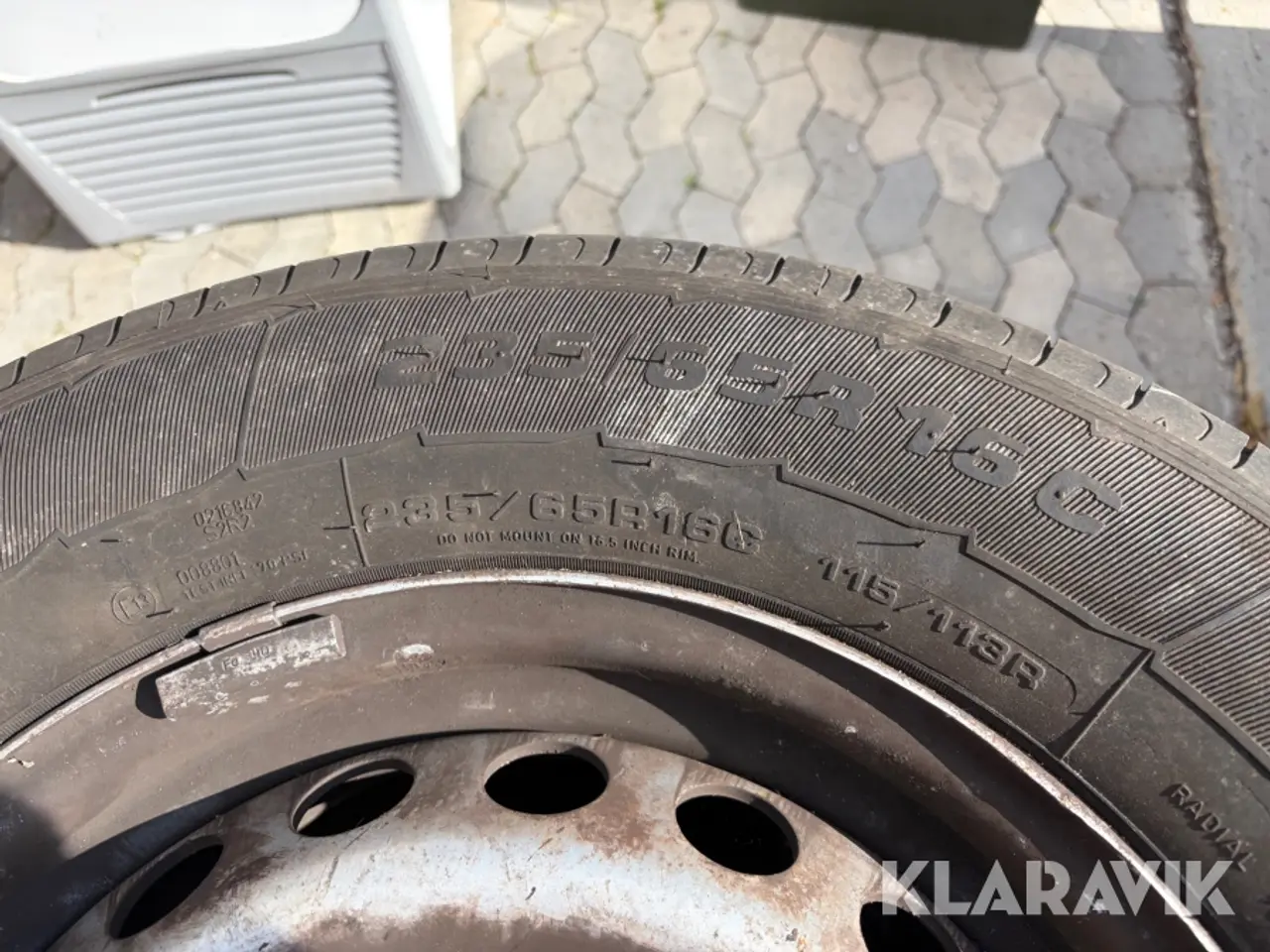 Billede 7 - Dæk på fælg Goodyear Marathon 4 styk