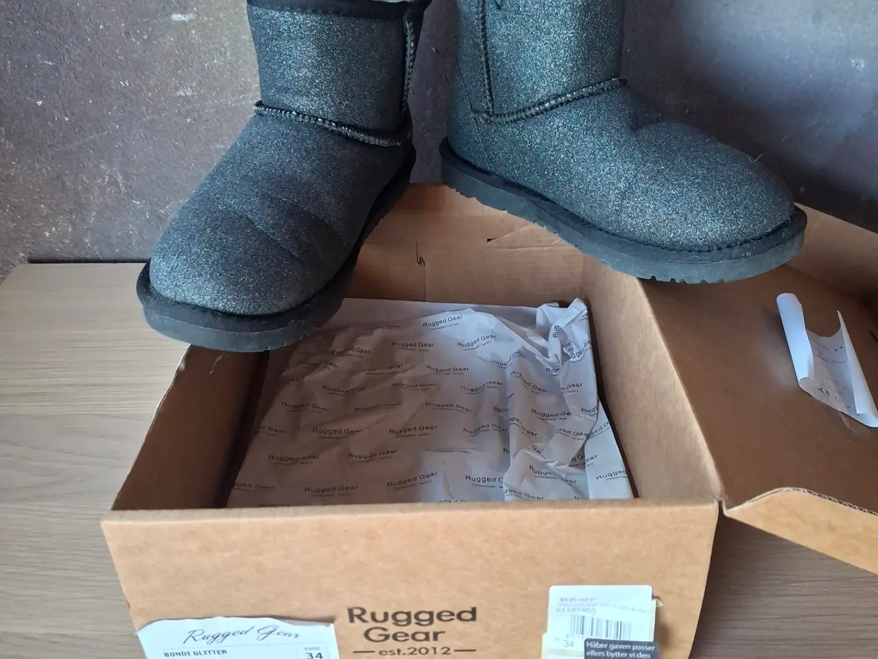 Billede 2 - Rugged Gear Bondi Glitter – str. 34