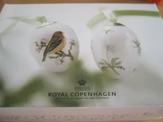ROYAL PÅSKEÆG. BOGFINKE & ANEMONE.
