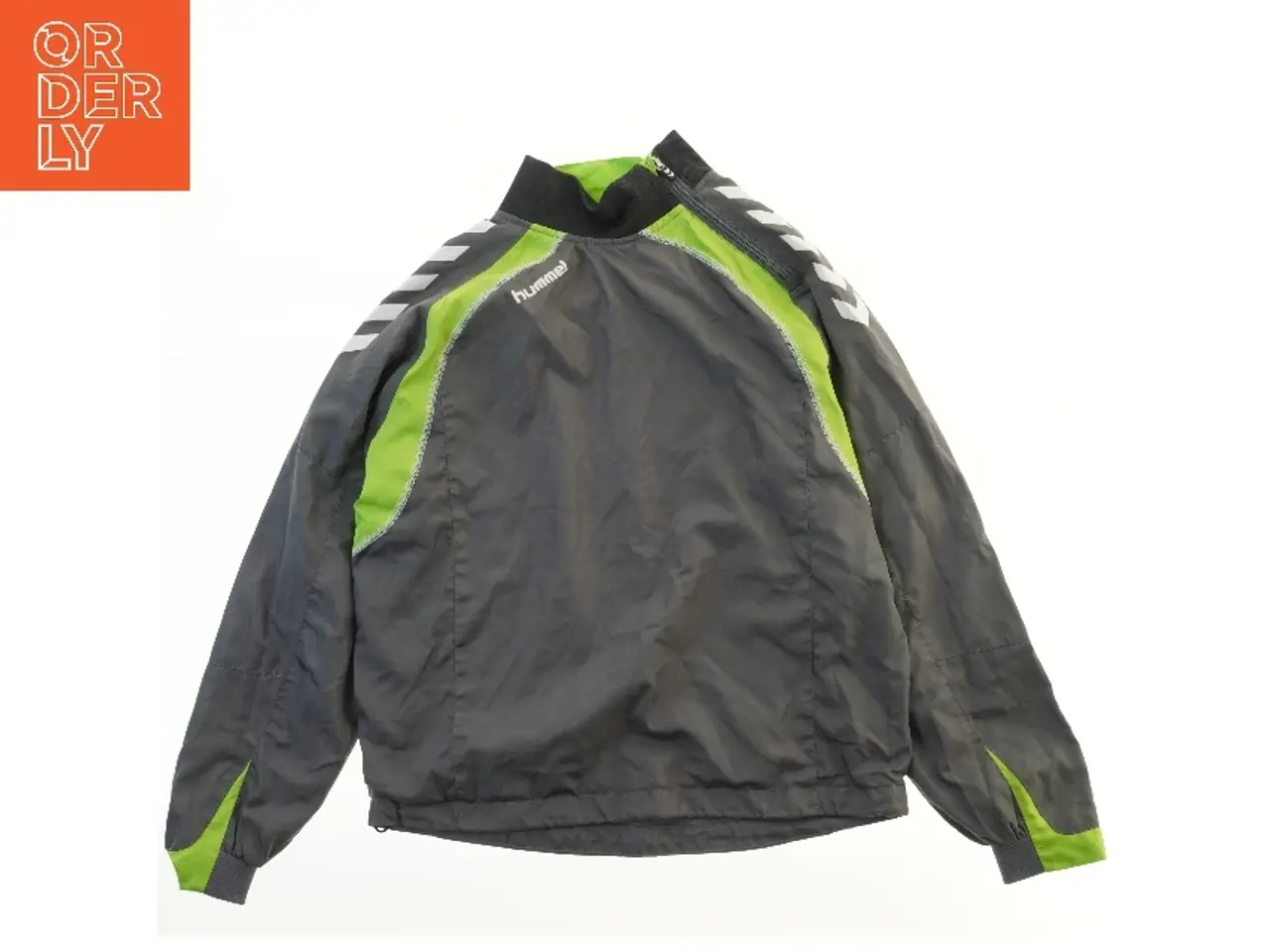 Billede 1 - Sport jakke med grønne detaljer fra Hummel (str. 164)