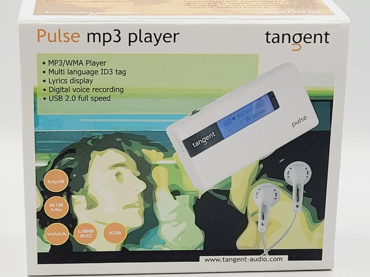 Billede 6 - ⭐️: Tangent Pulse MP3-afspiller (512 MB) – Komplet