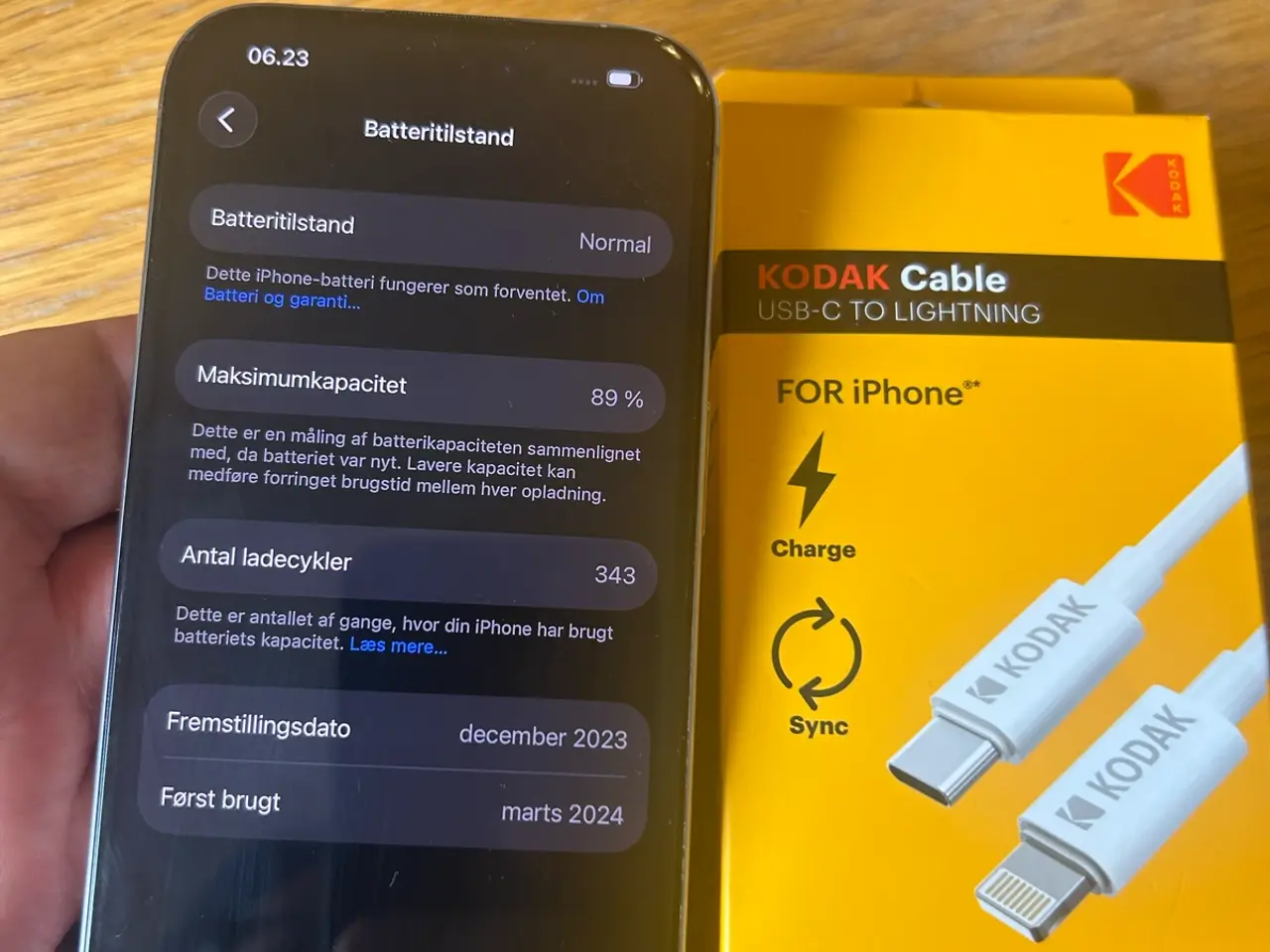 Billede 1 - iPhone 15 Pro 128 GB