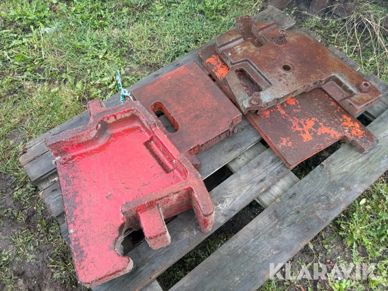 Billede 2 - Assorterede Frontvægte - 4 styk