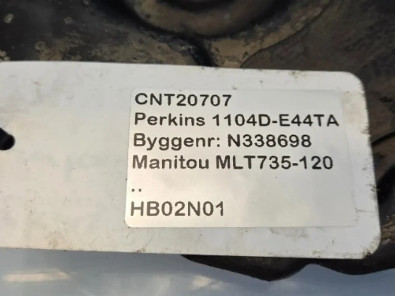 Billede 4 - Perkins 1104D-E44TA Forkammer Dæksel 4142A503