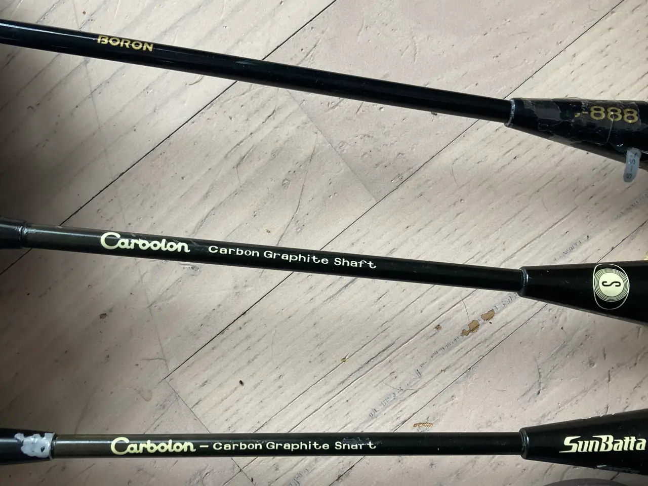 Billede 2 - 3 Badminton Ketsjer, Taske og 6 fjerbolde