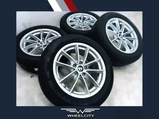5x112 17" ET27 nav 66,6ø BMW sommersæt inkl.TPMS