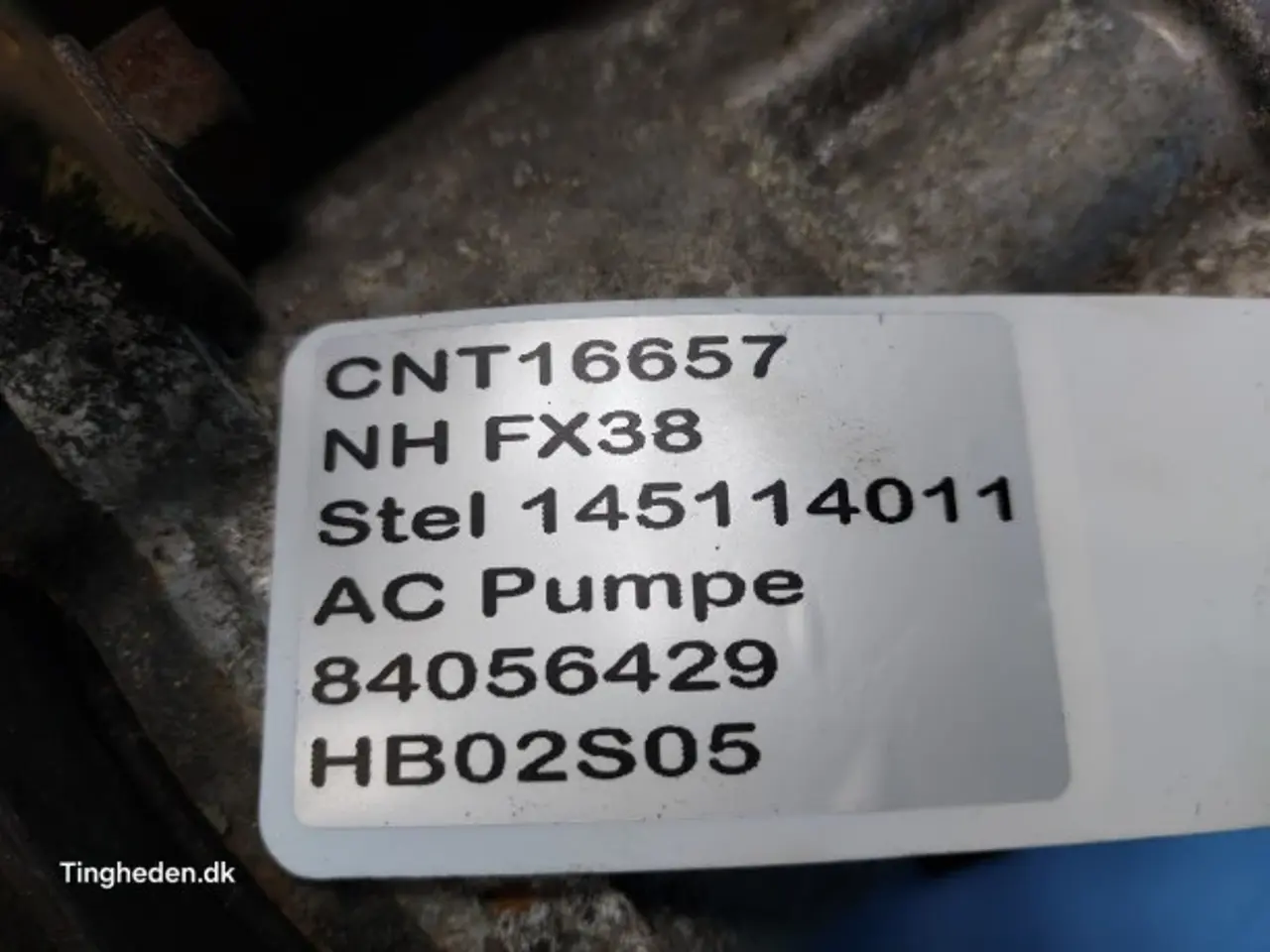 Billede 18 - New Holland FX38 AC Pumpe 84056429
