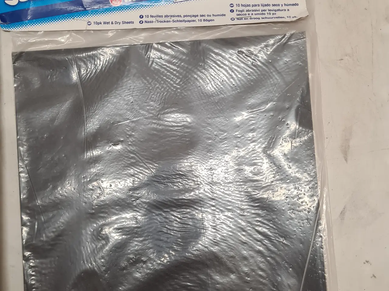 Billede 5 - 7 pakker Silverline Wet & Dry slibepapir
