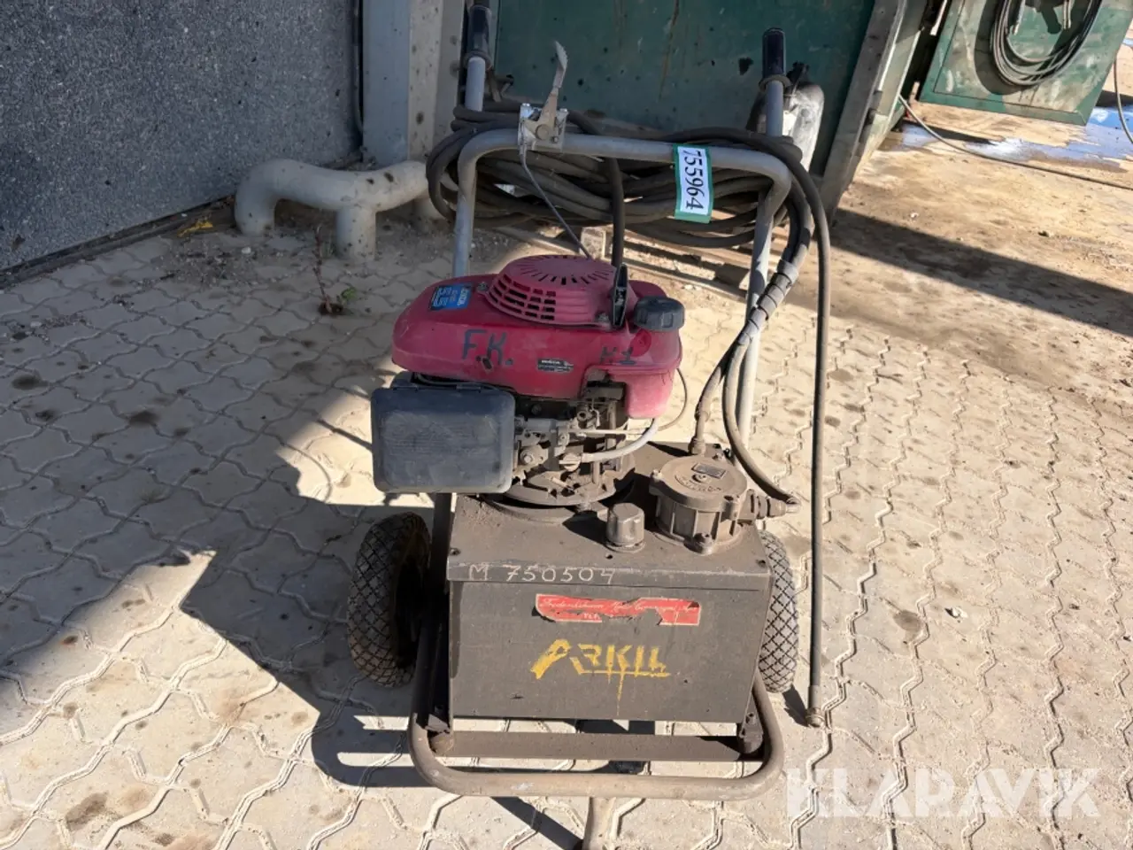 Billede 2 - Hydraulikpumpe Frederikshavn Motor Compagni benzindrevet