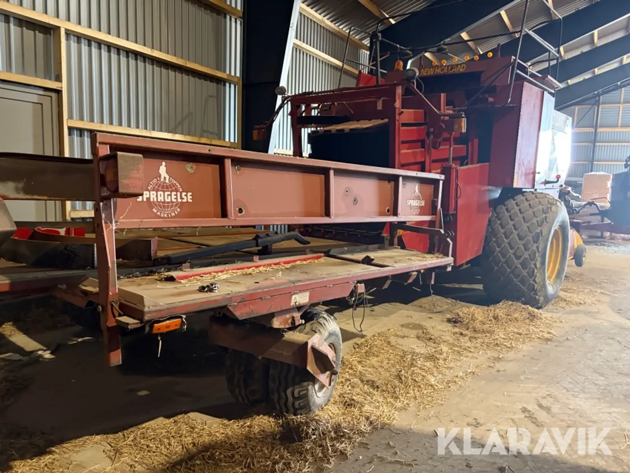 Billede 5 - Ballepresser New Holland Bb980 med ballevogn