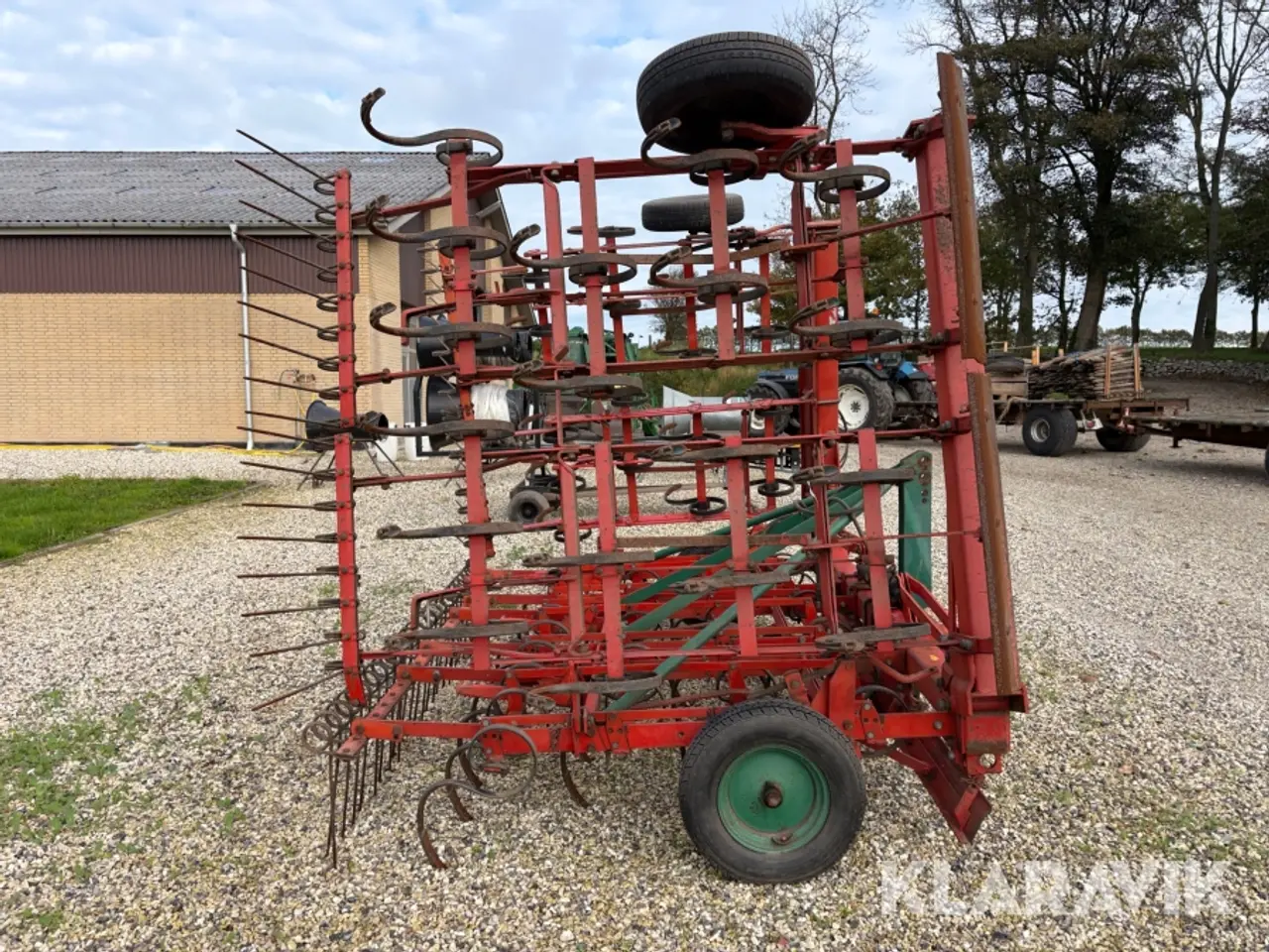 Billede 4 - Såbedsharve Fraugde Model a hydraulisk sammenklapning