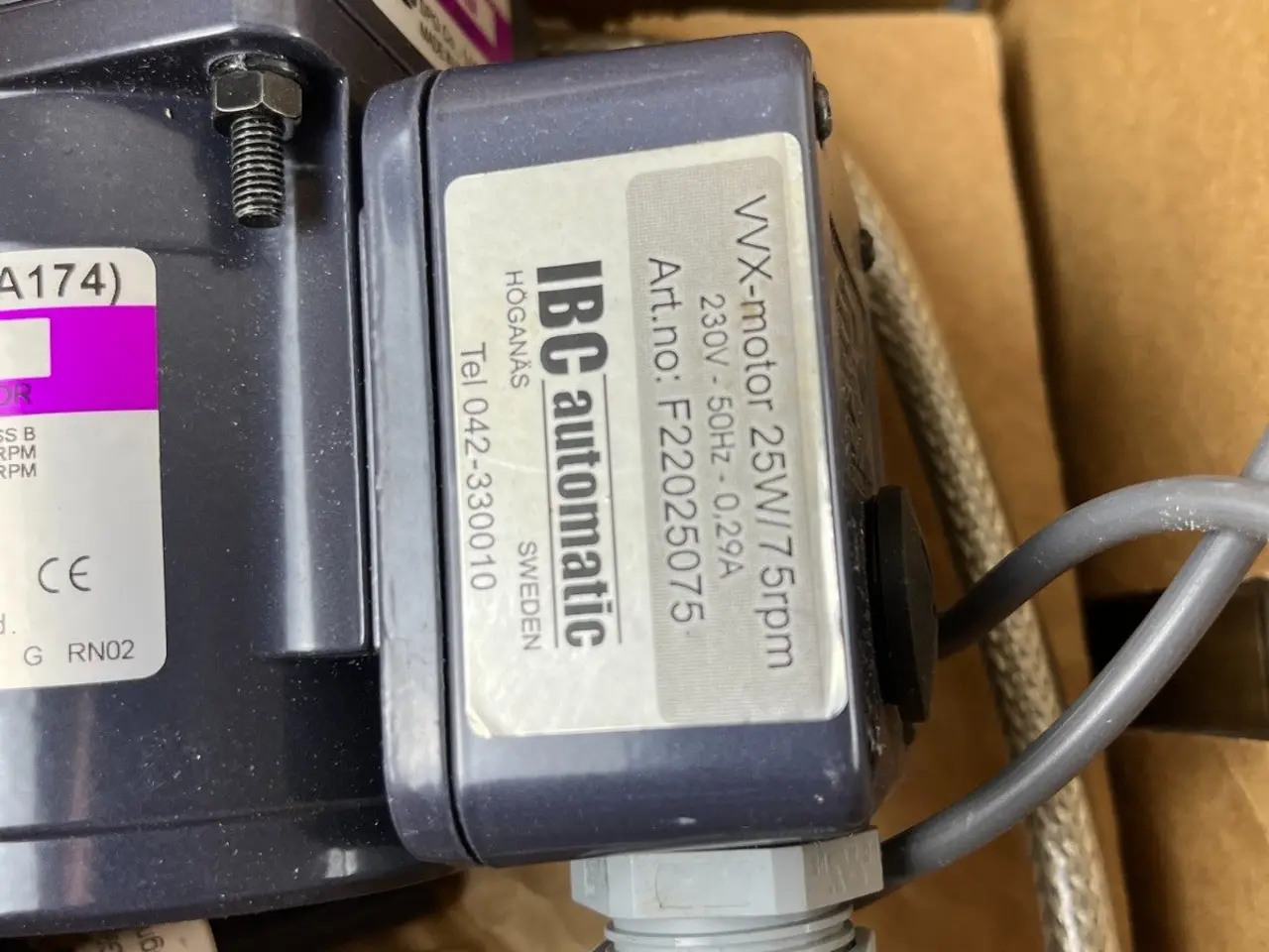 Billede 6 - SPG S8I25GT-TCE Induction Motor 25W 220V 50/60Hz