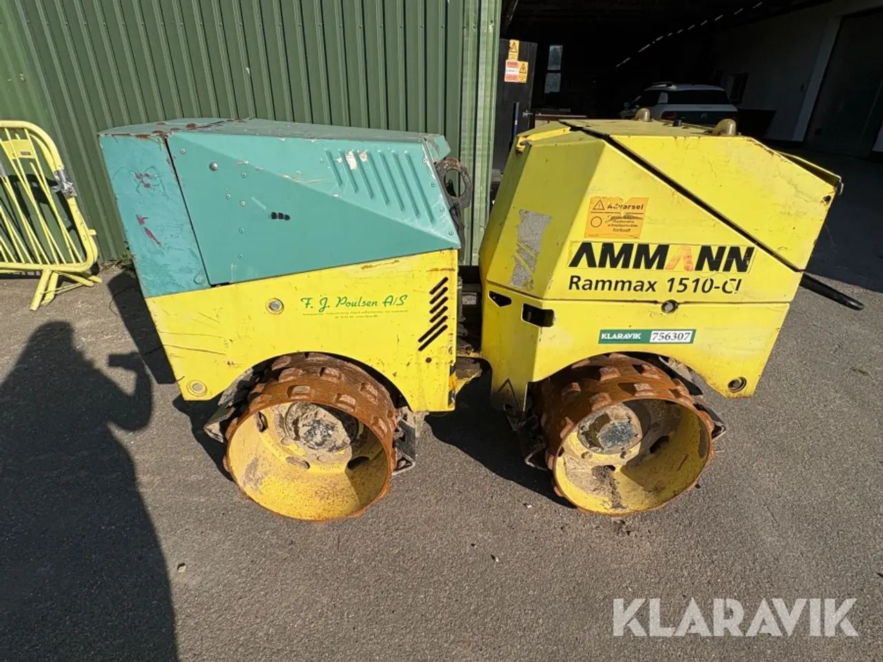 Billede 5 - Råjordskompaktor Ammann Rammax 1510-CI
