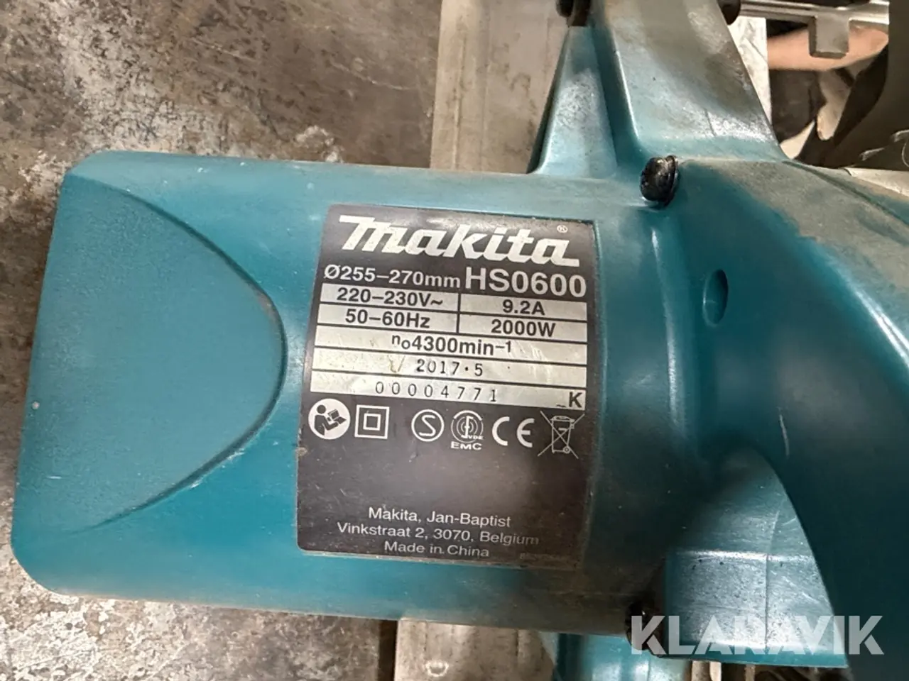 Billede 5 - Rundsav Makita HS0600