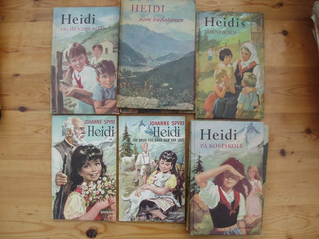 Billede 1 - Heidi hardback bøger